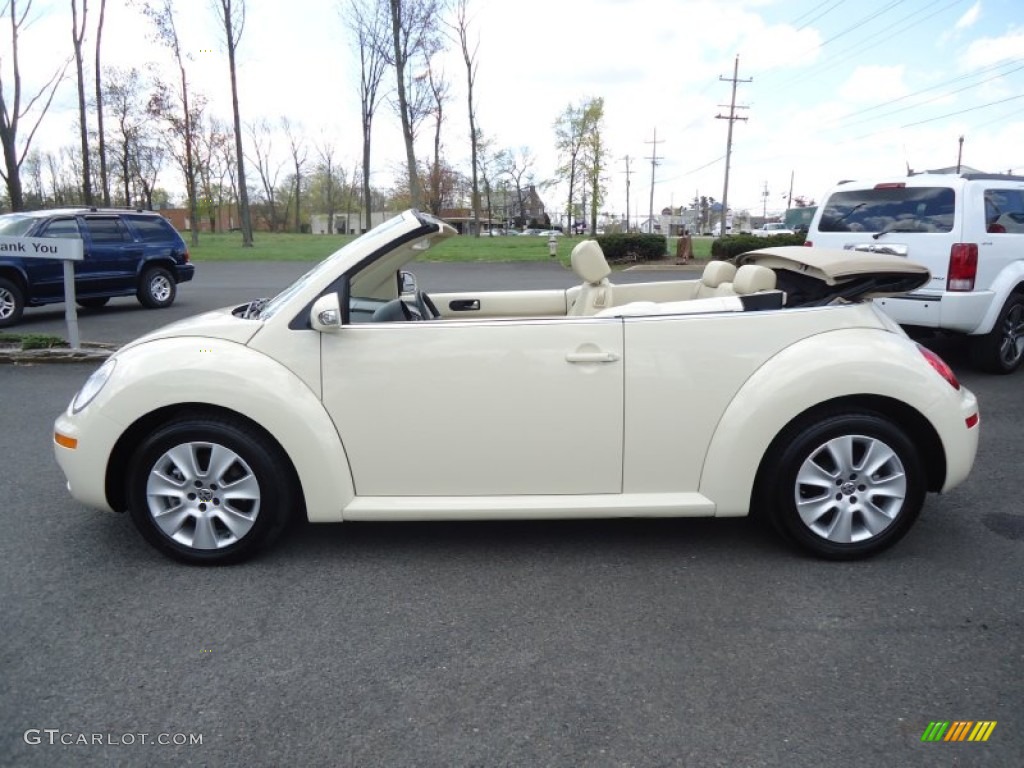 Harvest Moon Beige 2010 Volkswagen New Beetle 2.5 Convertible Exterior Photo #63727547