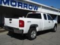 2009 Summit White Chevrolet Silverado 1500 LT Extended Cab 4x4  photo #8