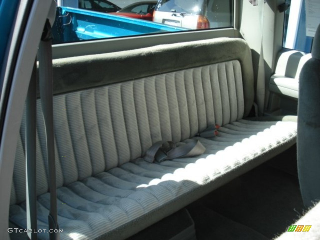 Gray Interior 1994 Chevrolet C K K1500 Extended Cab 4x4