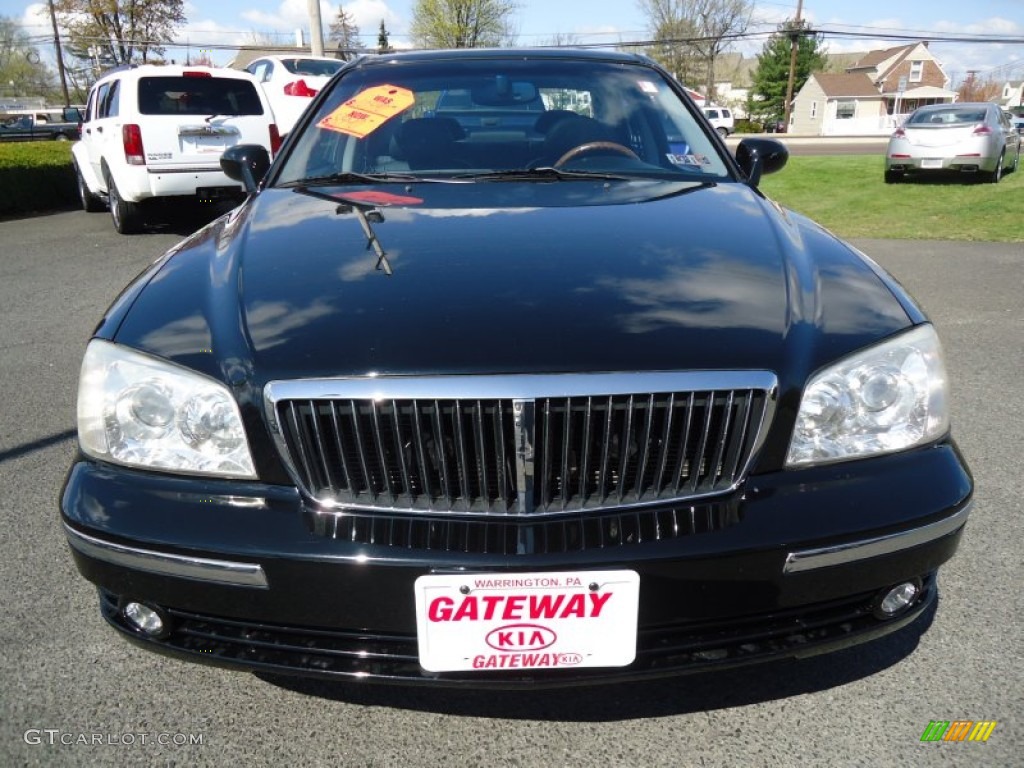 2004 XG350 L Sedan - Black Obsidian / Black photo #3