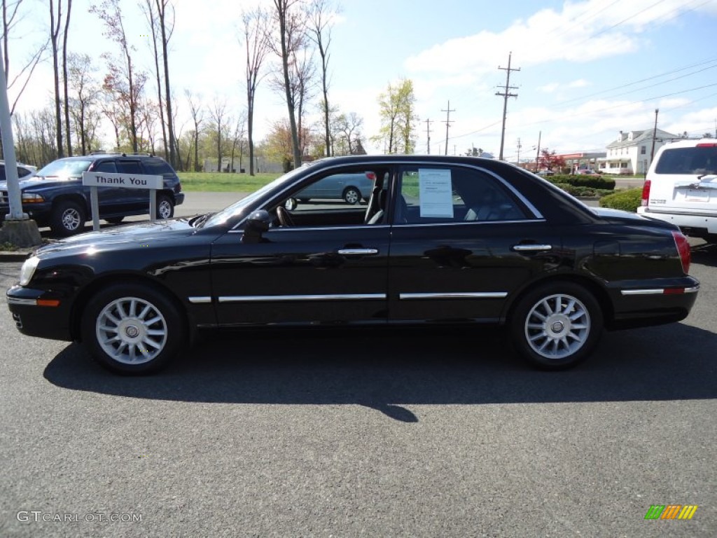 2004 XG350 L Sedan - Black Obsidian / Black photo #8