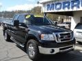 Black - F150 XLT SuperCab 4x4 Photo No. 2