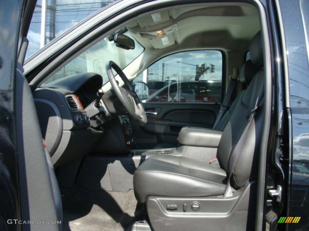 2012 Suburban LT 4x4 - Black / Ebony photo #7
