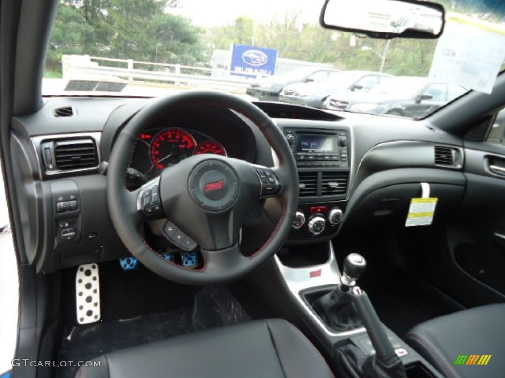 2012 Subaru Impreza WRX STi Limited 4 Door STi Limited Carbon Black Dashboard Photo #63731441