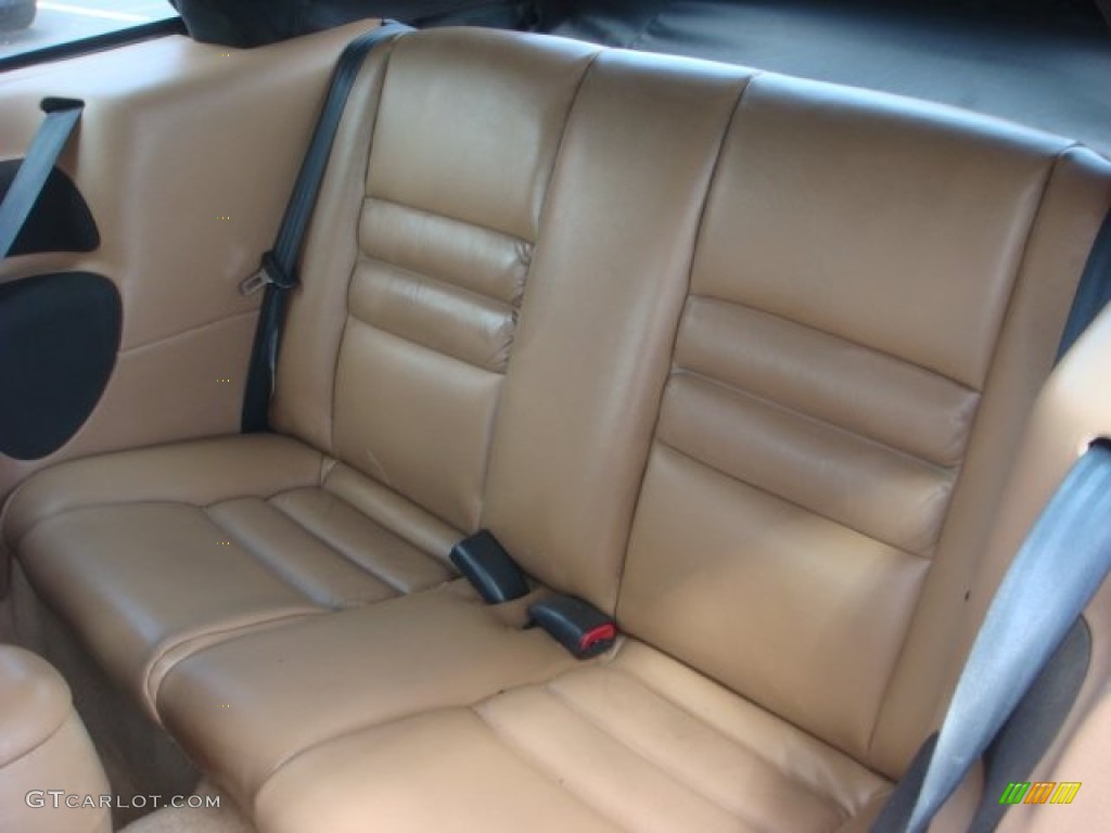Saddle Interior 1998 Ford Mustang GT Convertible Photo #63732030