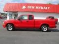 2000 Victory Red Chevrolet S10 LS Extended Cab  photo #2