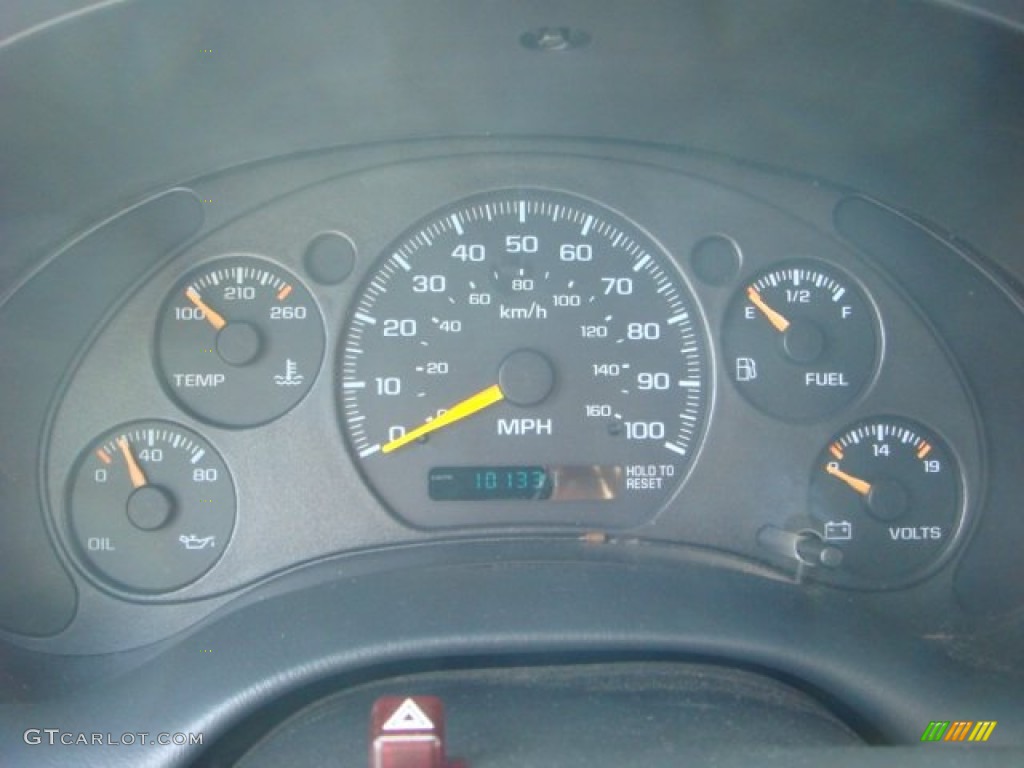 2000 Chevrolet S10 LS Extended Cab Gauges Photo #63732474