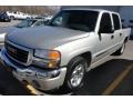 2006 Silver Birch Metallic GMC Sierra 1500 SLE Crew Cab  photo #1