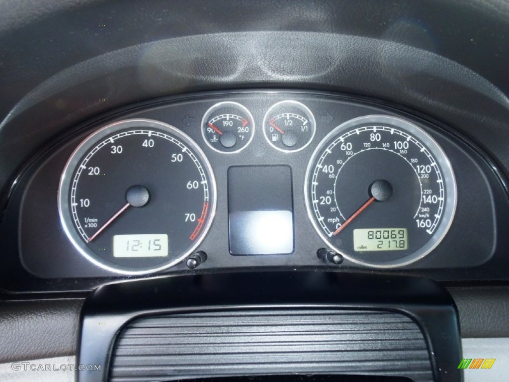 2003 Passat GLS Sedan - Blue Anthracite Pearl / Black photo #16