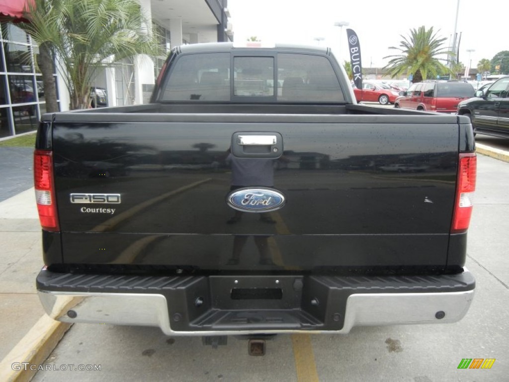 2006 F150 Lariat SuperCrew - Black / Tan photo #3