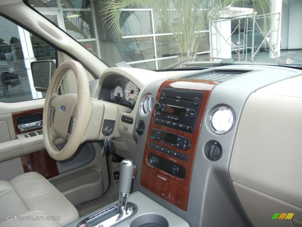 2006 F150 Lariat SuperCrew - Black / Tan photo #6