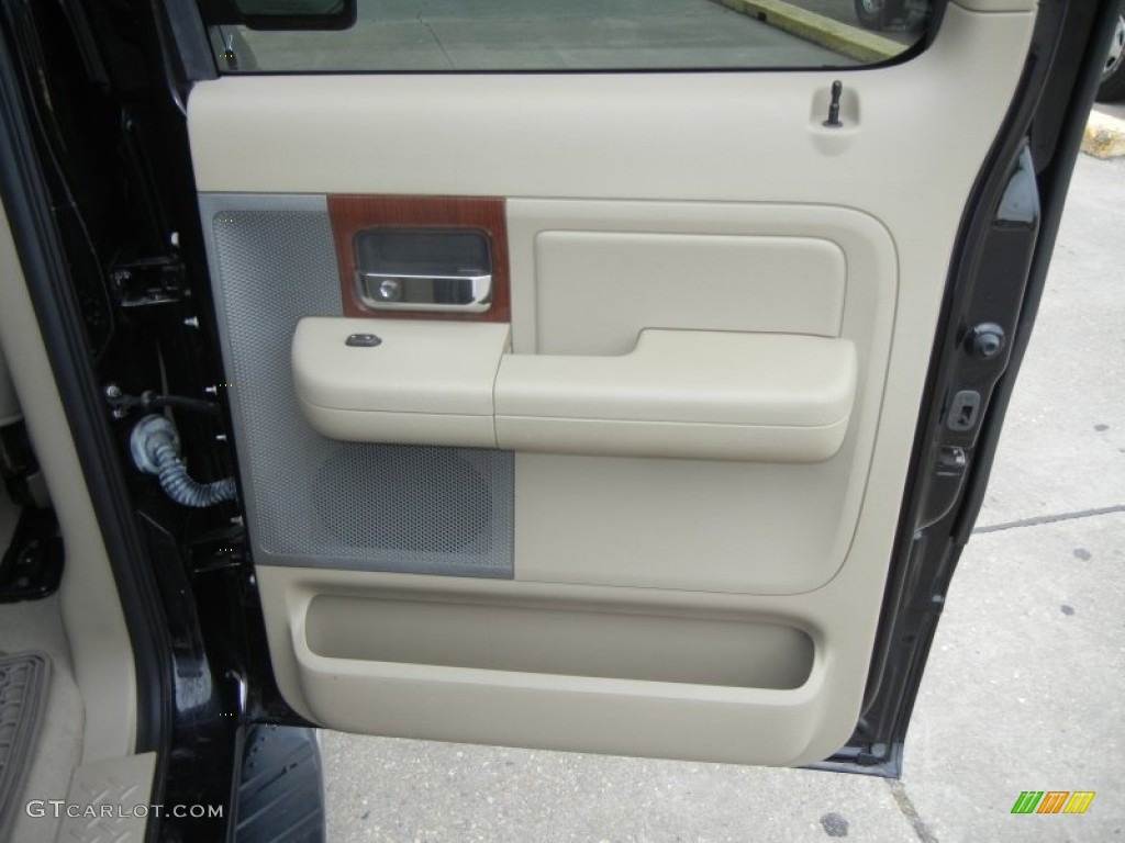 2006 F150 Lariat SuperCrew - Black / Tan photo #10