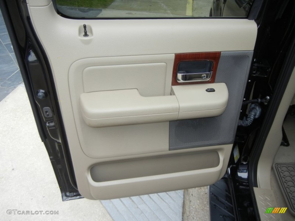 2006 F150 Lariat SuperCrew - Black / Tan photo #12