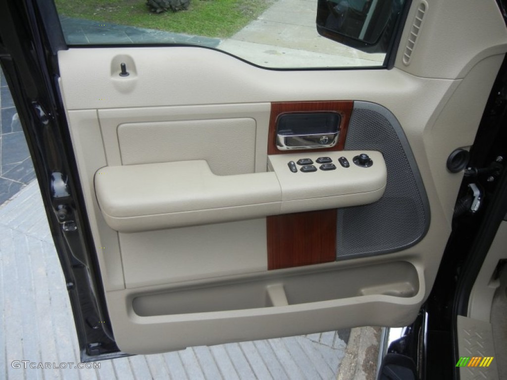 2006 F150 Lariat SuperCrew - Black / Tan photo #14
