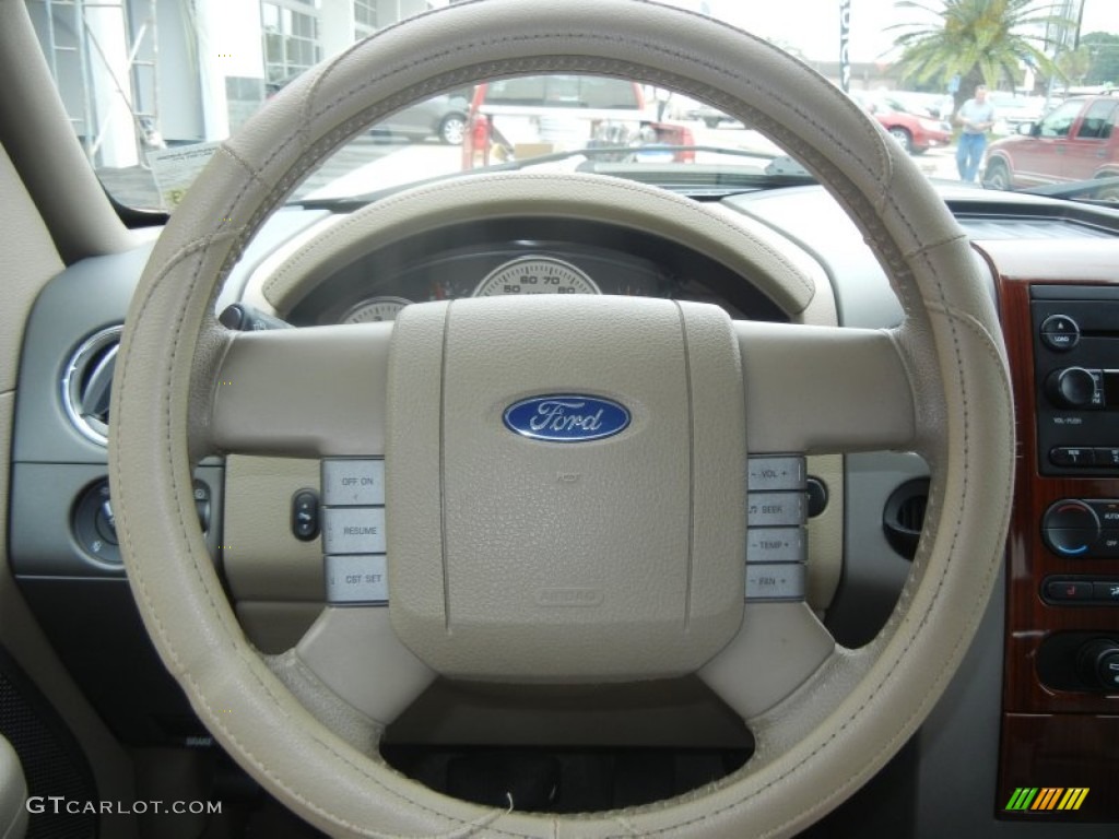 2006 F150 Lariat SuperCrew - Black / Tan photo #15