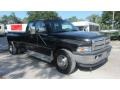 1996 Black Dodge Ram 3500 ST Extended Cab Dually  photo #6