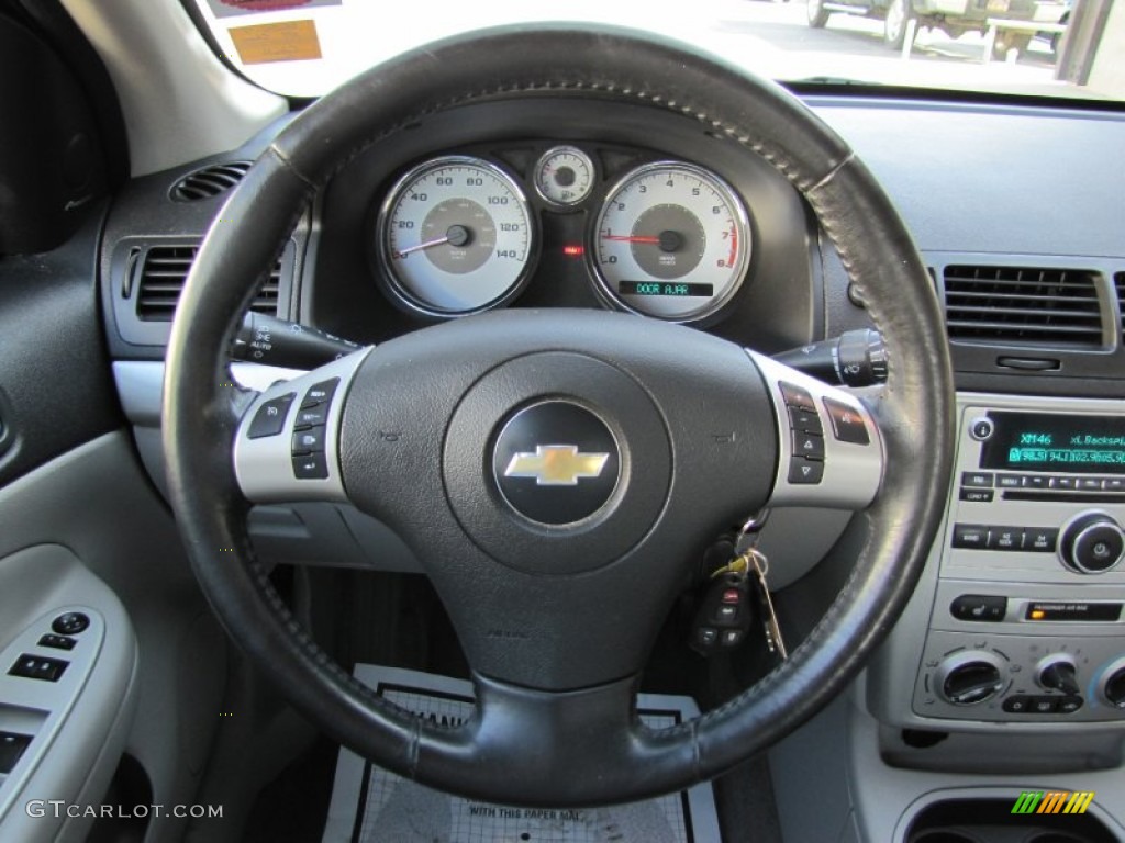2007 Chevrolet Cobalt SS Sedan Gray Steering Wheel Photo #63735666