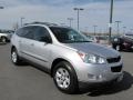 2010 Silver Ice Metallic Chevrolet Traverse LS AWD  photo #1