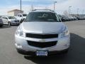 2010 Silver Ice Metallic Chevrolet Traverse LS AWD  photo #2