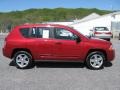 2008 Inferno Red Crystal Pearl Jeep Compass Sport 4x4  photo #6