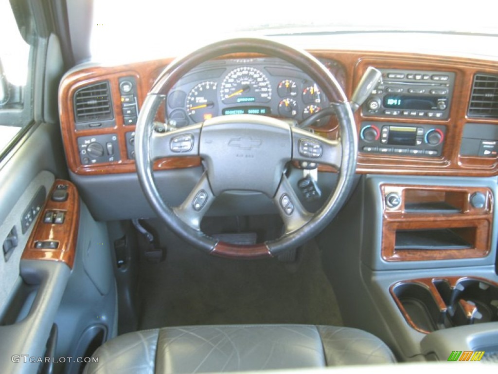 2003 Silverado 1500 LT Extended Cab 4x4 - Light Pewter Metallic / Dark Charcoal photo #25