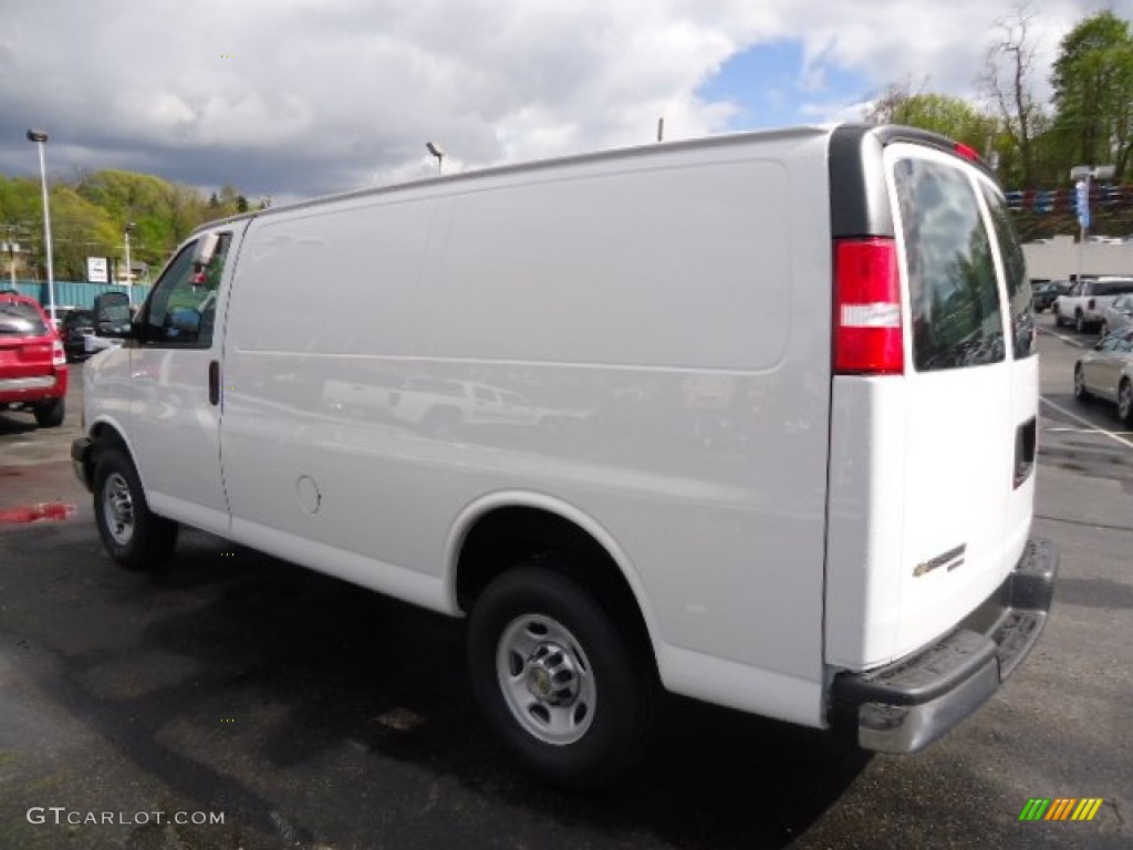 2012 Express 2500 Cargo Van - Summit White / Medium Pewter photo #2