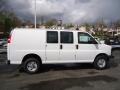 Summit White 2012 Chevrolet Express 2500 Cargo Van Exterior