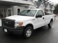 Oxford White - F150 XL Regular Cab 4x4 Photo No. 2