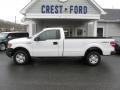 Oxford White - F150 XL Regular Cab 4x4 Photo No. 4