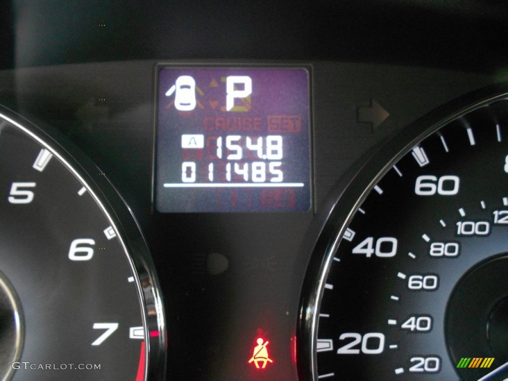 2011 Outback 2.5i Limited Wagon - Graphite Gray Metallic / Off Black photo #4