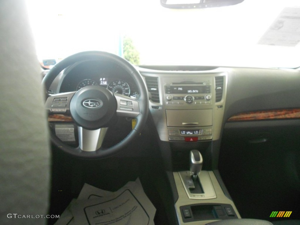 2011 Outback 2.5i Limited Wagon - Graphite Gray Metallic / Off Black photo #5