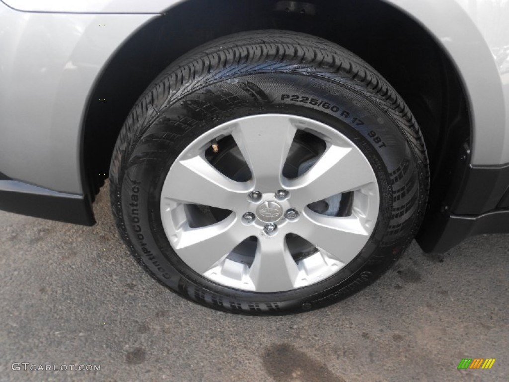 2011 Outback 2.5i Limited Wagon - Graphite Gray Metallic / Off Black photo #12