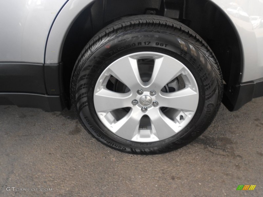 2011 Outback 2.5i Limited Wagon - Graphite Gray Metallic / Off Black photo #13