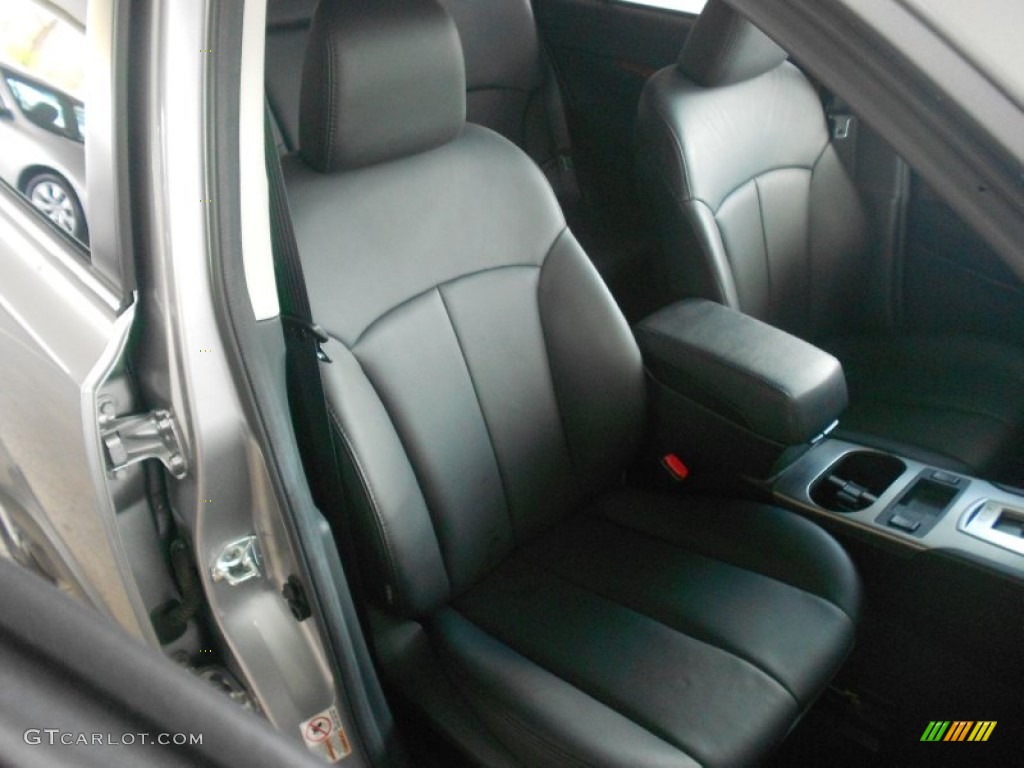 2011 Outback 2.5i Limited Wagon - Graphite Gray Metallic / Off Black photo #16