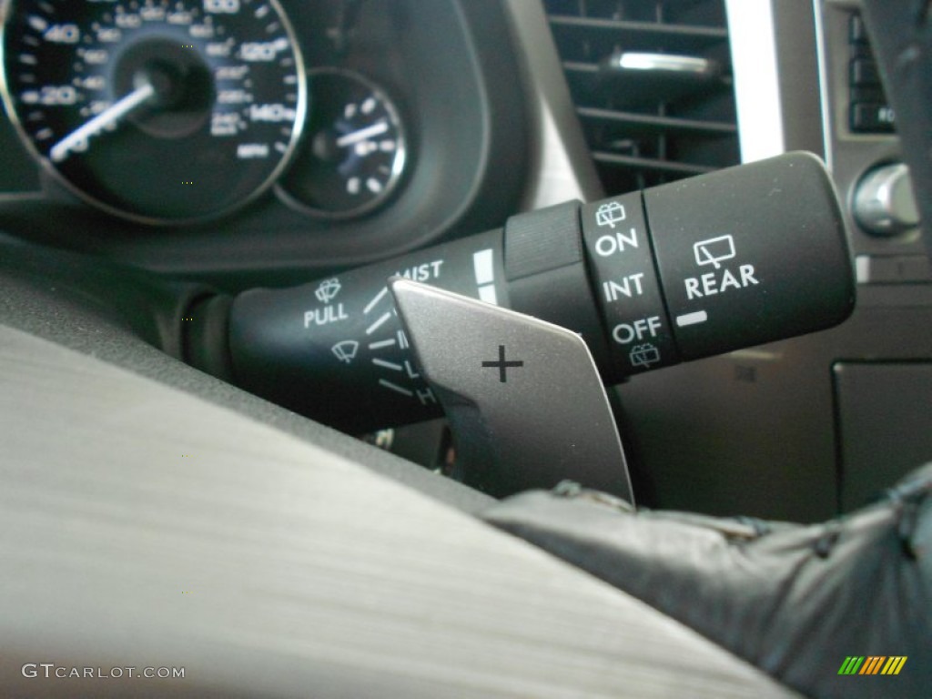 2011 Outback 2.5i Limited Wagon - Graphite Gray Metallic / Off Black photo #23