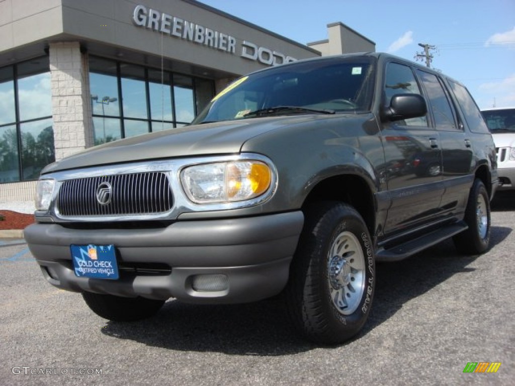 2000 Mountaineer V8 - Spruce Green Metallic / Prairie Tan photo #1