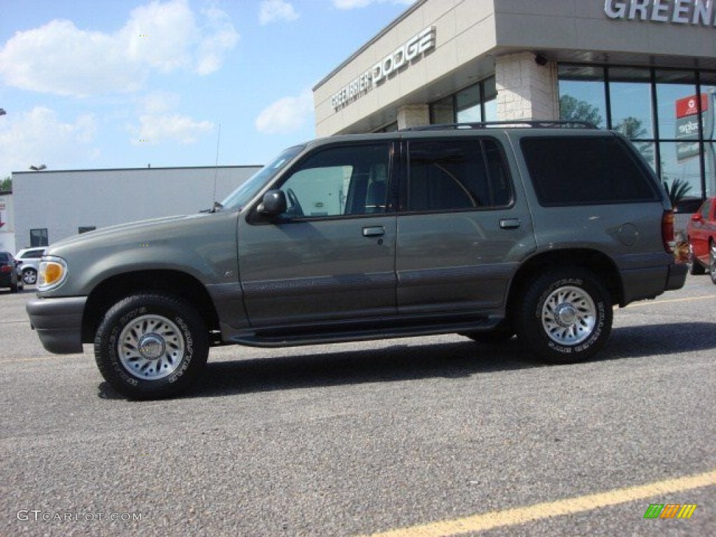 2000 Mountaineer V8 - Spruce Green Metallic / Prairie Tan photo #3