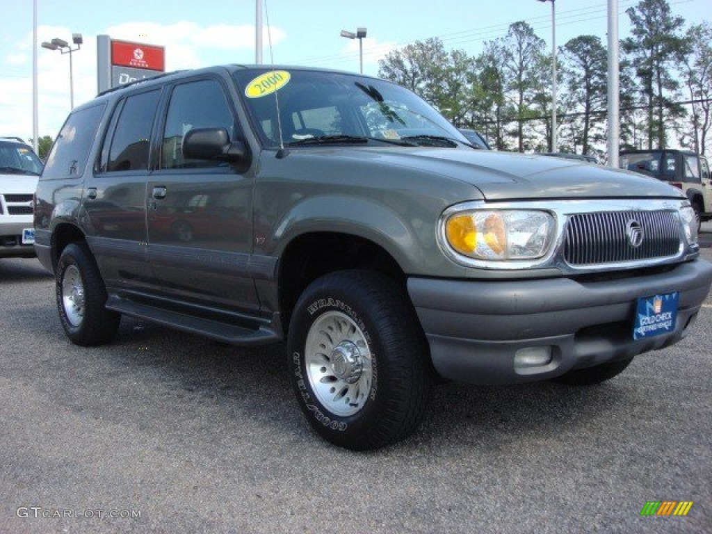 2000 Mountaineer V8 - Spruce Green Metallic / Prairie Tan photo #7