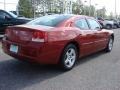 2010 Inferno Red Crystal Pearl Dodge Charger SXT  photo #5