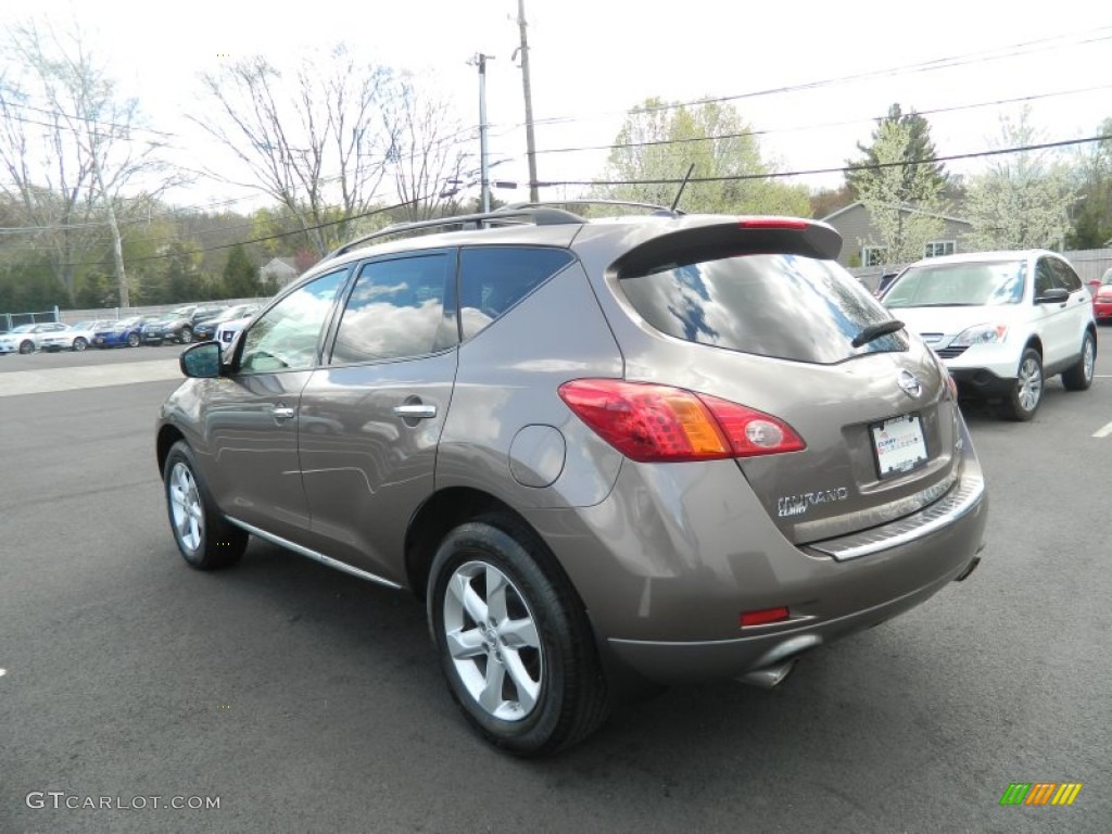 2009 Murano SL AWD - Tinted Bronze Metallic / Beige photo #3