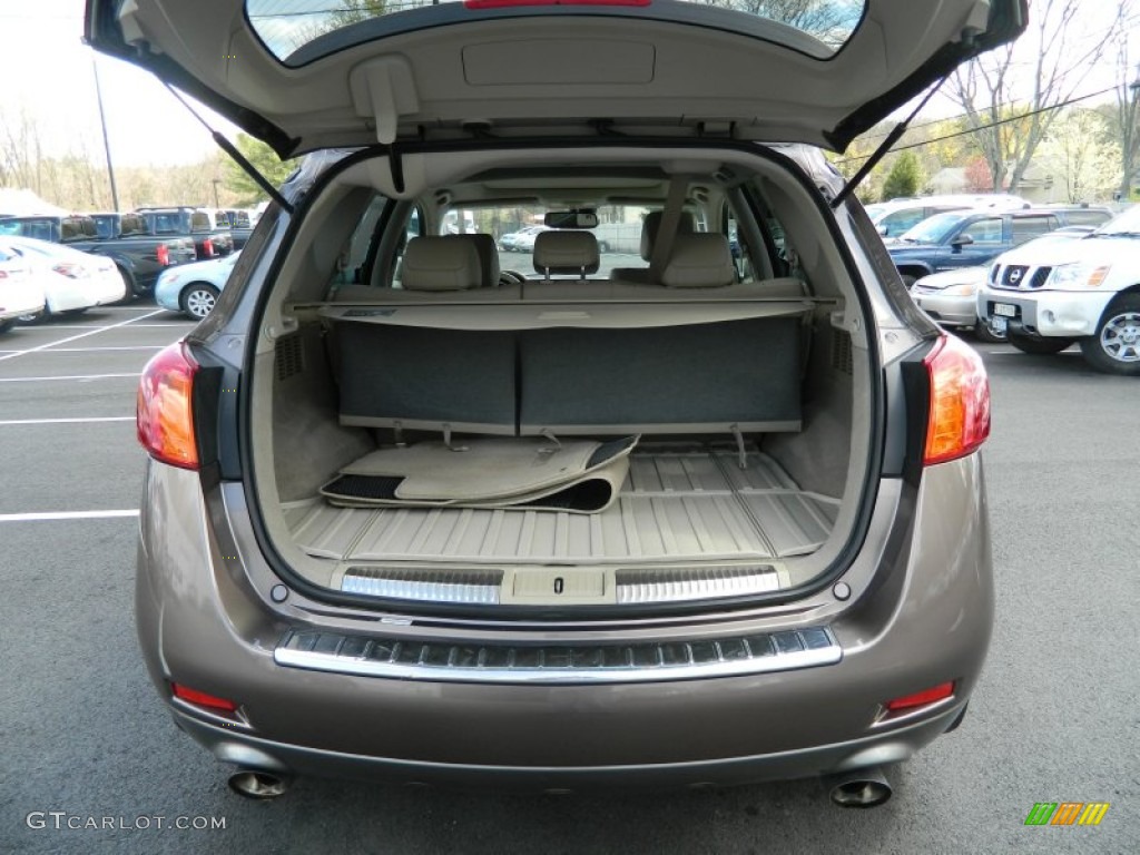 2009 Murano SL AWD - Tinted Bronze Metallic / Beige photo #16