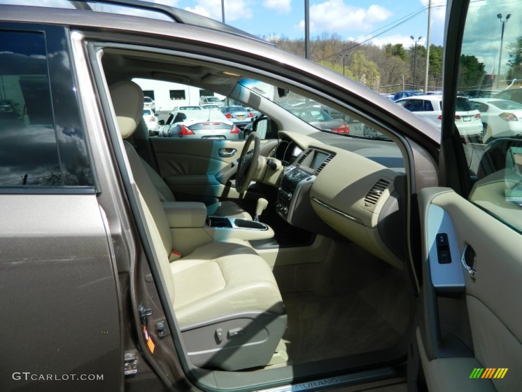 2009 Murano SL AWD - Tinted Bronze Metallic / Beige photo #18