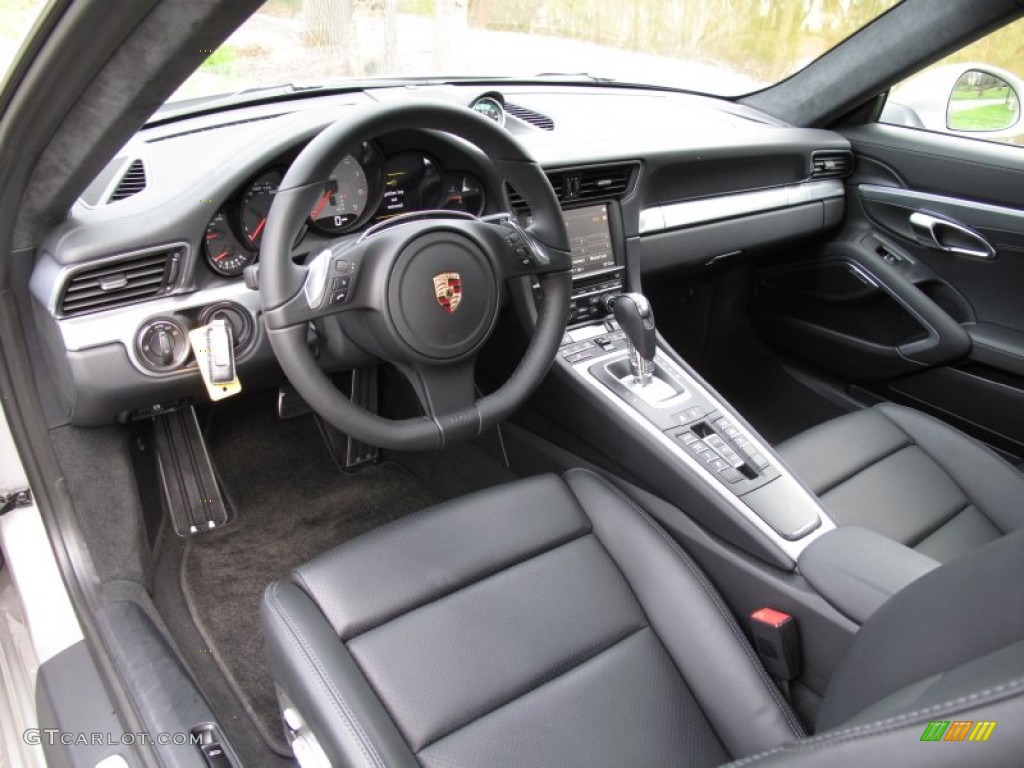 Black Interior 2012 Porsche New 911 Carrera S Coupe Photo #63741663