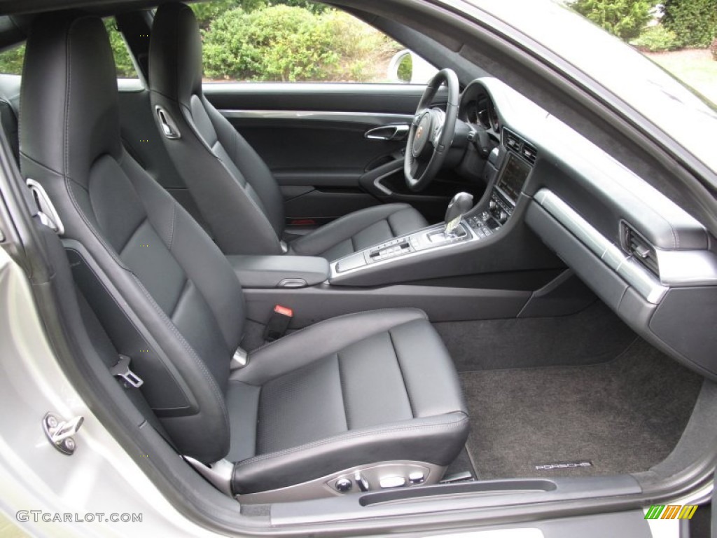 Black Interior 2012 Porsche New 911 Carrera S Coupe Photo #63741693