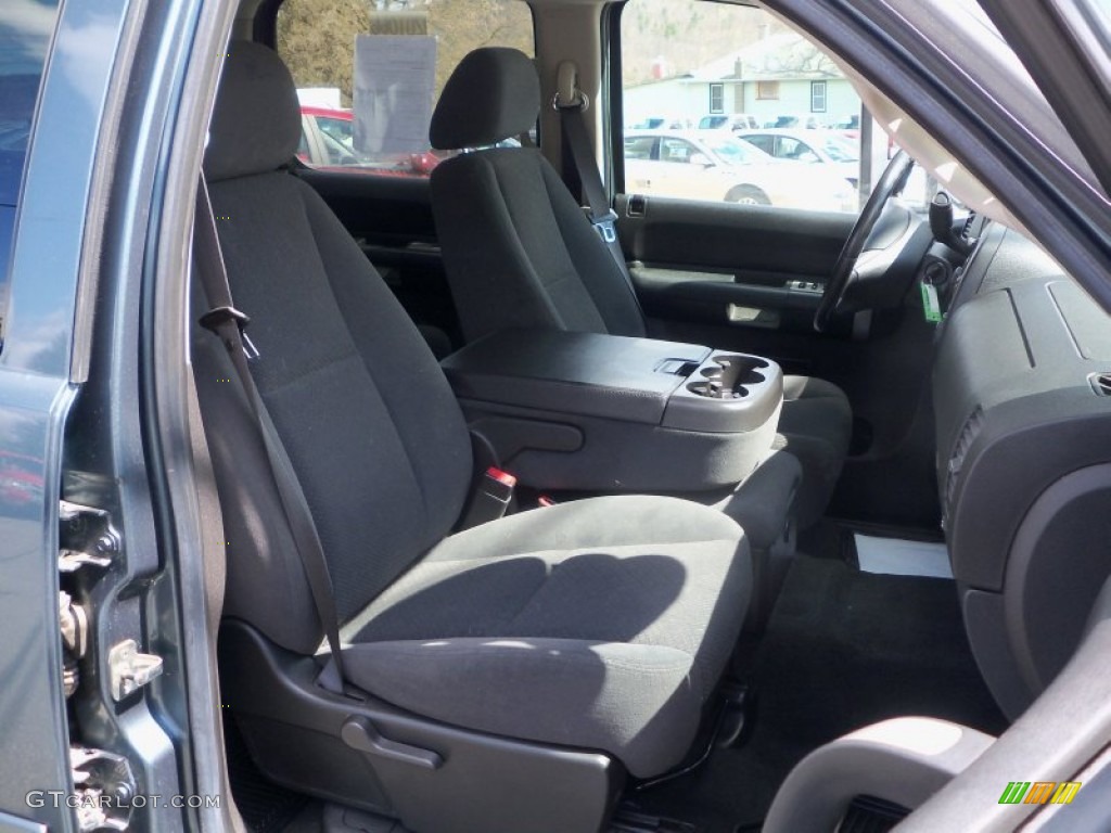 2008 Silverado 1500 LT Crew Cab 4x4 - Blue Granite Metallic / Ebony photo #16