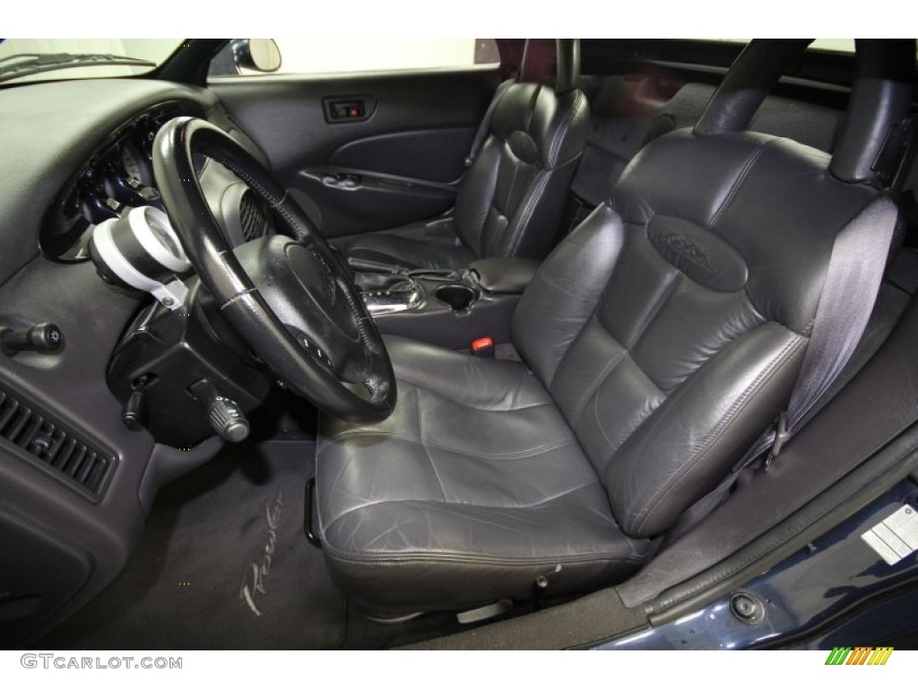 Dark Slate Gray Interior 2001 Chrysler Prowler Roadster Photo #63742157