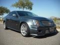 2011 Thunder Gray ChromaFlair Cadillac CTS -V Sedan  photo #2