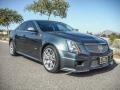 2011 Thunder Gray ChromaFlair Cadillac CTS -V Sedan  photo #9