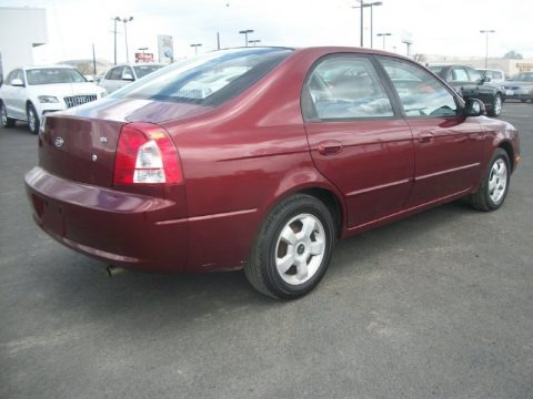 2002 Kia Spectra GS Sedan Data, Info and Specs