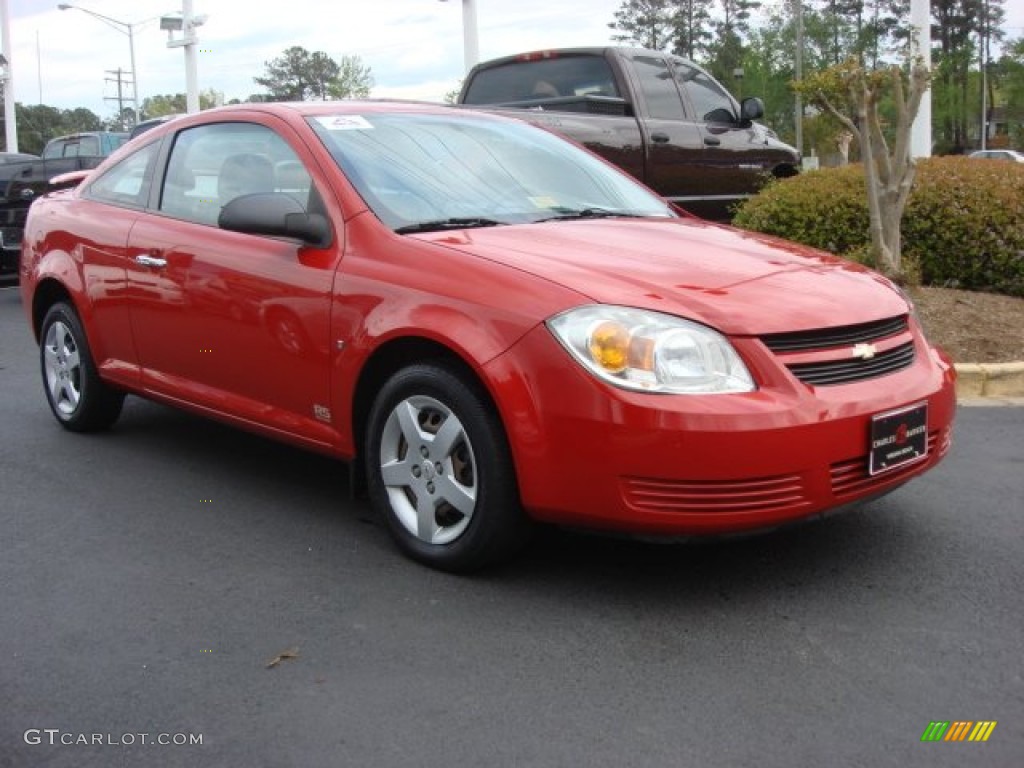 2006 Cobalt LS Coupe - Victory Red / Gray photo #2